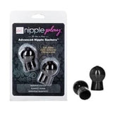 Nipple Play Advance Nipple Suckers - Black