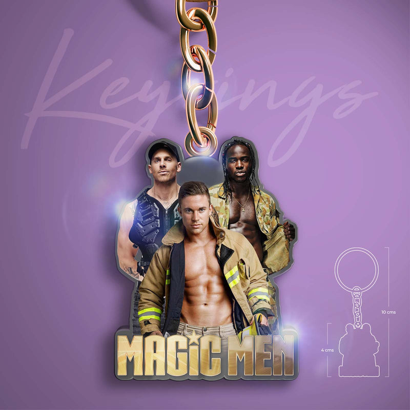 Magic Men Keyring feat. RUDI, WILL AND DANTE