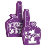 Bride To Be Foam Hand - Magic Men Australia, Bride To Be Foam Hand, Hens Party Supplies
