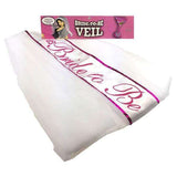 Bride To Be Veil White - Magic Men Australia, Bride To Be Veil White, Hens Party Supplies