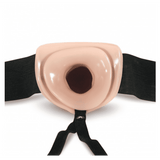 Dr Skin 6in Hollow Strap On Vanilla - Magic Men Australia, Dr Skin 6in Hollow Strap On Vanilla, Dildos