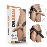 Dr Skin 7in Hollow Strap On Vanilla - Magic Men Australia, Dr Skin 7in Hollow Strap On Vanilla, Dildos