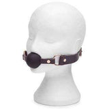Fifty Shades Leather Ball Gag - Magic Men Australia, Fifty Shades Leather Ball Gag, Bondage; sex toys; sex toy; best sex toys; using sex toys; new sex toys; sex toys for guys; sex toy review; buy sex toys; top sex toys; cool sex toys
