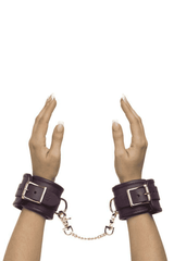Fifty Shades Leather Wrist Cuff - Magic Men Australia, Fifty Shades Leather Wrist Cuff, Bondage; sex toys; sex toy; best sex toys; using sex toys; new sex toys; sex toys for guys; sex toy review; buy sex toys; top sex toys; cool sex toys
