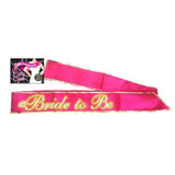 Glow in the Dark Bride to Be Sash - Magic Men Australia, Glow in the Dark Bride to Be Sash, Hens Party Supplies