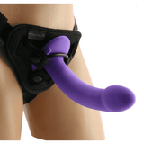 Pegasus 6" Rechargeable Curved Realistic Peg w/Adjustable Harness & Wireless Remote - Magic Men Australia, Pegasus 6" Rechargeable Curved Realistic Peg w/Adjustable Harness & Wireless Remote, Dildos