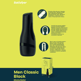 Satisfyer Men Masturbator Classic Black - Magic Men Australia, Satisfyer Men Masturbator Classic Black: masturbator; male masturbator; best male masturbator; vibrating masturbator; masturbators for men; masturbator wand; masturbator toy; penis masturbator; masturbator for men; how to use masturbator; automatic masturbator; masturbators for male; best masturbator for men