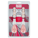 Size Matters Perfect Fit Nipple Enlarger Pumps With O Rings