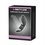 Vibrating Penis Sleeve Black (110mm) - Magic Men Australia, Vibrating Penis Sleeve Black (110mm), Toys