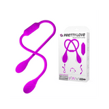 Dream Lovers Whip Double Ended Vibrator Purple - Magic Men Australia, Dream Lovers Whip Double Ended Vibrator Purple, Clit Vibrators