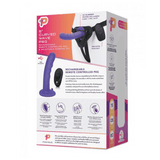 Pegasus 6" Rechargeable Curved Wave Peg w/Adjustable Harness & Wireless Remote - Magic Men Australia, Pegasus 6" Rechargeable Curved Wave Peg w/Adjustable Harness & Wireless Remote, Dildos