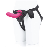 Pegasus 6" Rechargeable Curved Ripple Peg w/Adjustable Harness & Wireless Remote - Magic Men Australia, Pegasus 6" Rechargeable Curved Ripple Peg w/Adjustable Harness & Wireless Remote, Dildos