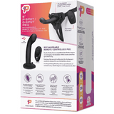 Pegasus 6" P-Spot / G-Spot Peg With Harness and Wireless Remote - Magic Men Australia, Pegasus 6" P-Spot / G-Spot Peg With Harness and Wireless Remote, Dildos