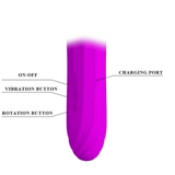Rabbit Deluxe "Aaron" Purple - Magic Men Australia, Rabbit Deluxe "Aaron" Purple, Bullet Vibrators; bullet vibrator; bullet vibrator review; rechargeable bullet vibrator; vibrating bullet; best bullet vibrator; silver bullet vibrator; bullet vibrators; bullet sex toy; vibrating bullet sex toy; rechargeable bullet vibe; power bullet vibrator; powerful bullet vibrator; silicone bullet vibrator; bullet and egg vibrator; how to use a bullet vibrator; multi speed bullet vibrator