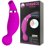Rechargeable Stimulation Vibe "Pecker" Purple - Magic Men Australia, Rechargeable Stimulation Vibe "Pecker" Purple, Clit Stimulators