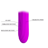 Rabbit Deluxe "Abbot" Purple - Magic Men Australia, Rabbit Deluxe "Abbot" Purple, G Spot Vibrators