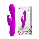 Rechargeable Vibrator For Couples "Hunter" Purple - Magic Men Australia, Rechargeable Vibrator For Couples "Hunter" Purple, Rabbit Vibrators