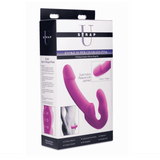 Evoke Rechargeable Vibrating Silicone Strapless Strap On - Magic Men Australia, Evoke Rechargeable Vibrating Silicone Strapless Strap On, Dildos