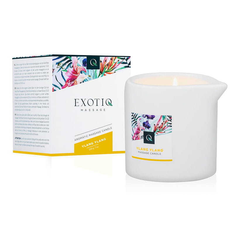 Exotiq Massage Candle with Ylang Ylang Scent 200g