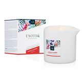 Exotiq Massage Candle with Vanilla Amber Scent 200g