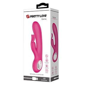 Pretty Love Rabbit Vibrator Soft Pink "Carina"