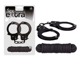 SEX EXTRA - Metal Cuffs & Love Rope