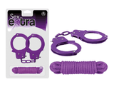 SEX EXTRA - Metal Cuffs & Love Rope