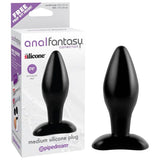 Anal Fantasy Silicone Plug (Black)