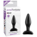 Anal Fantasy Silicone Plug (Black)
