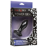 Power Gem Vibrating Petite Crystal Probe-Black