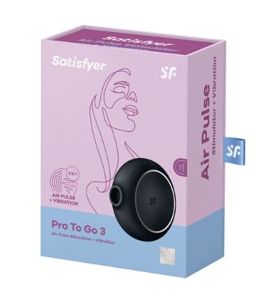 Satisfyer Pro To Go 3 (Black)