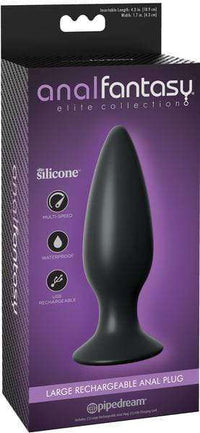 anal fantasy collection mega silicone plug Anal Fantasy Large Rechargeable Anal Plug