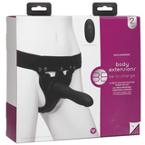 Doc Johnson Body Extensions - Be In Charge Black - Magic Men Australia, Doc Johnson Body Extensions - Be In Charge Black, Dildos