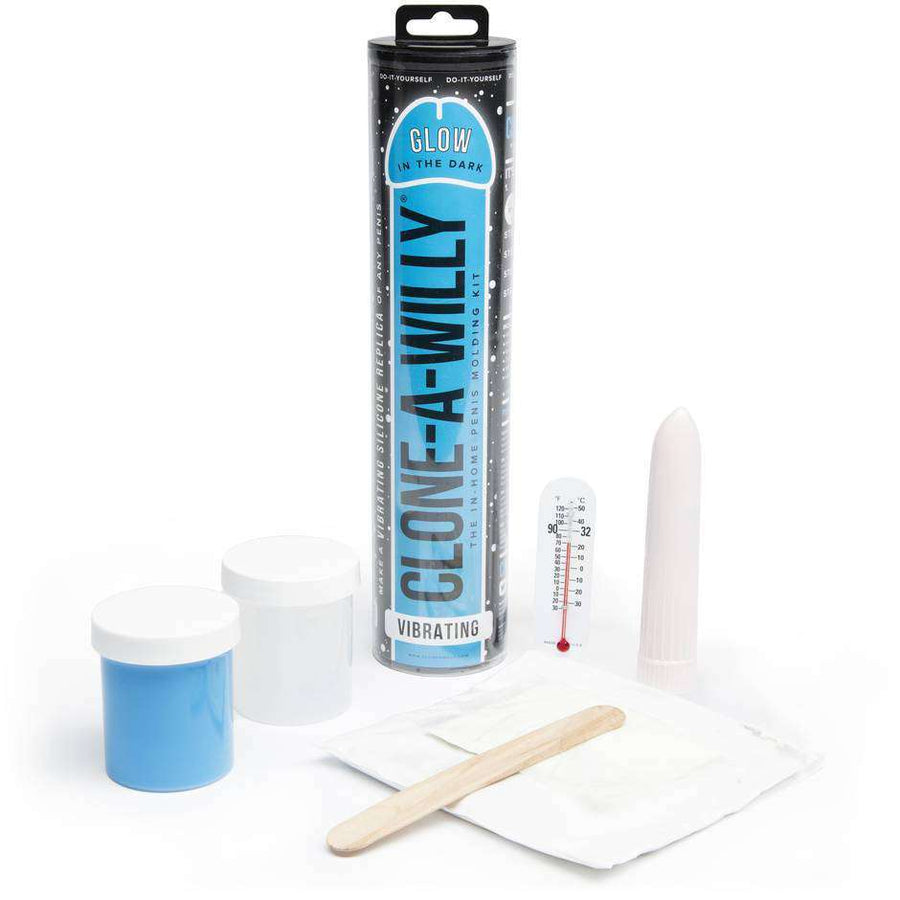 Clone-A-Willy Kit - Blue Glow In The Dark | MAGIC MEN AU