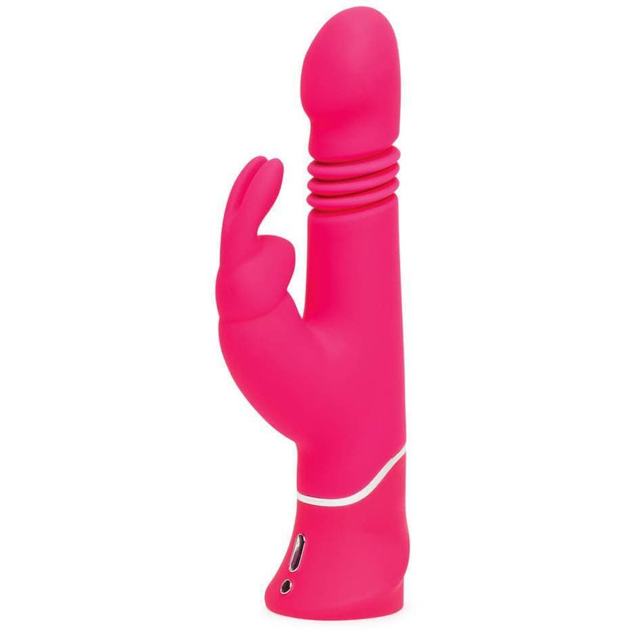 Happy Rabbit Thrusting Realistic Rechargeable Rabbit Vibrator | MAGIC MEN AU