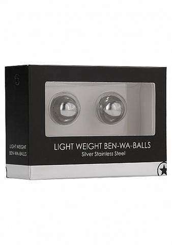Light Weight Ben-Wa-Balls - Silver - Magic Men Australia, Light Weight Ben-Wa-Balls - Silver, Kegel Balls
