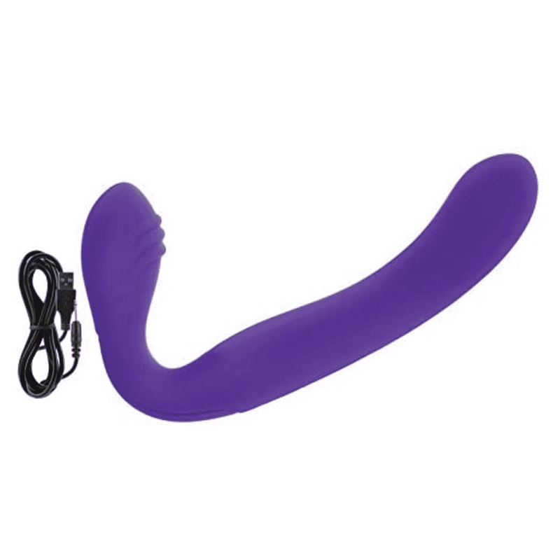Rechargeable Silicone Love Rider Strapless Strap-On - Purple - Magic Men Australia, Rechargeable Silicone Love Rider Strapless Strap-On - Purple, Dildos
