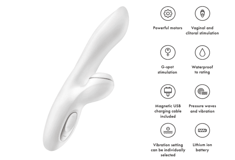 Satisfyer Pro G-Spot Rabbit Vibrator | MAGIC MEN AU Satisfyer Pro G-Spot Rabbit Vibrator | MAGIC MEN AU