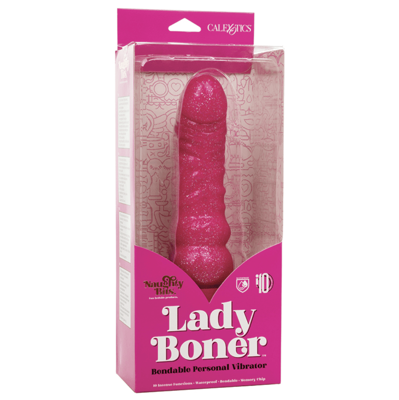 Naughty Bits Lady Boner Bendable Personal Vibrator