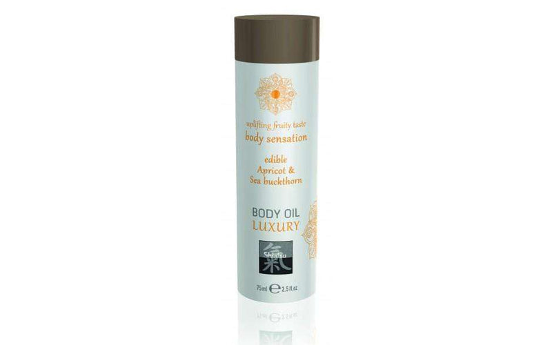Shiatsu Luxury Body Oil Edible Apricot & Sea Buckthorn - Magic Men Australia, Shiatsu Luxury Body Oil Edible Apricot & Sea Buckthorn, Massage Oil