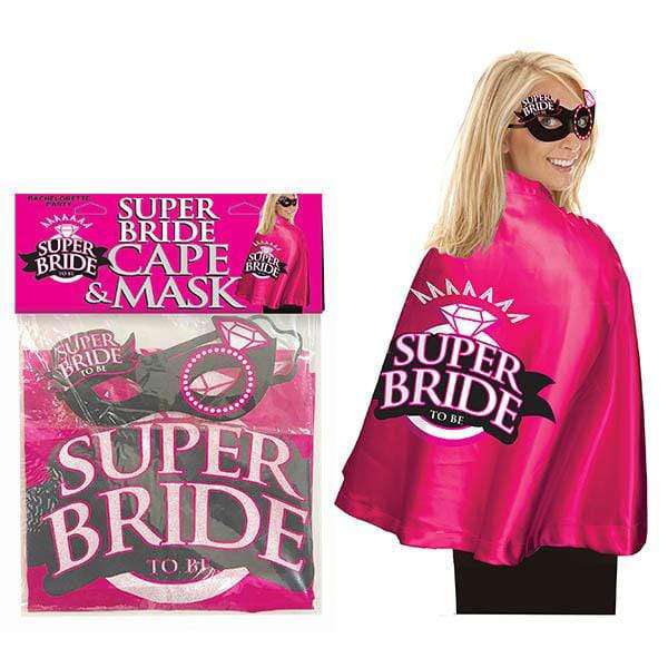Super Bride Cape & Mask - Magic Men Australia, Super Bride Cape & Mask, Hens Party Supplies