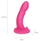 Pegasus 6" Rechargeable Curved Ripple Peg w/Adjustable Harness & Wireless Remote - Magic Men Australia, Pegasus 6" Rechargeable Curved Ripple Peg w/Adjustable Harness & Wireless Remote, Dildos
